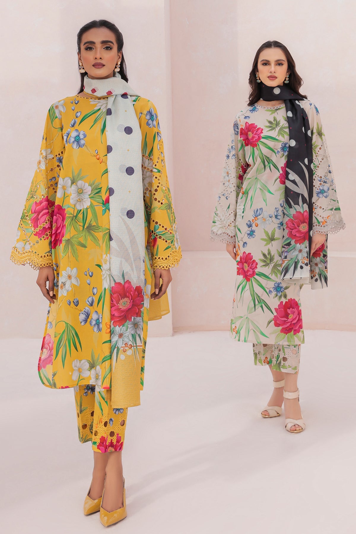 EMBROIDERED LAWN UF-332