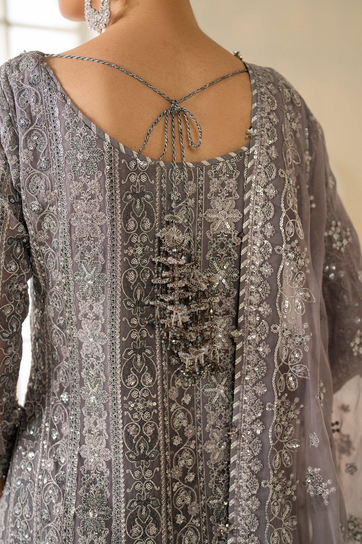 EMBROIDERED CHIFFON SF-4161