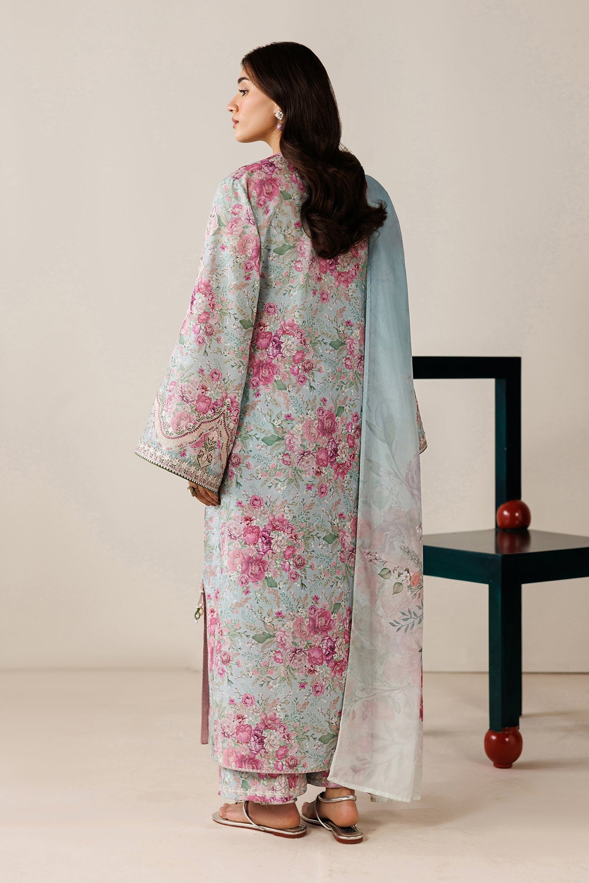 EMBROIDERED PRINTED LAWN PR-1272