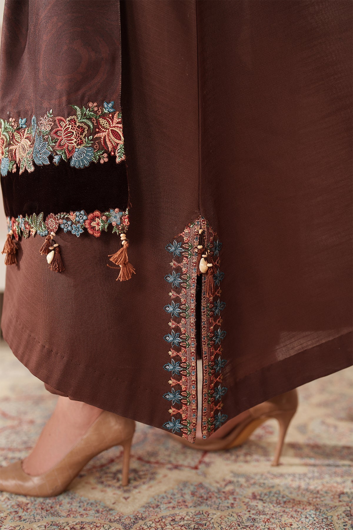EMBROIDERED KHADDAR PR-1237