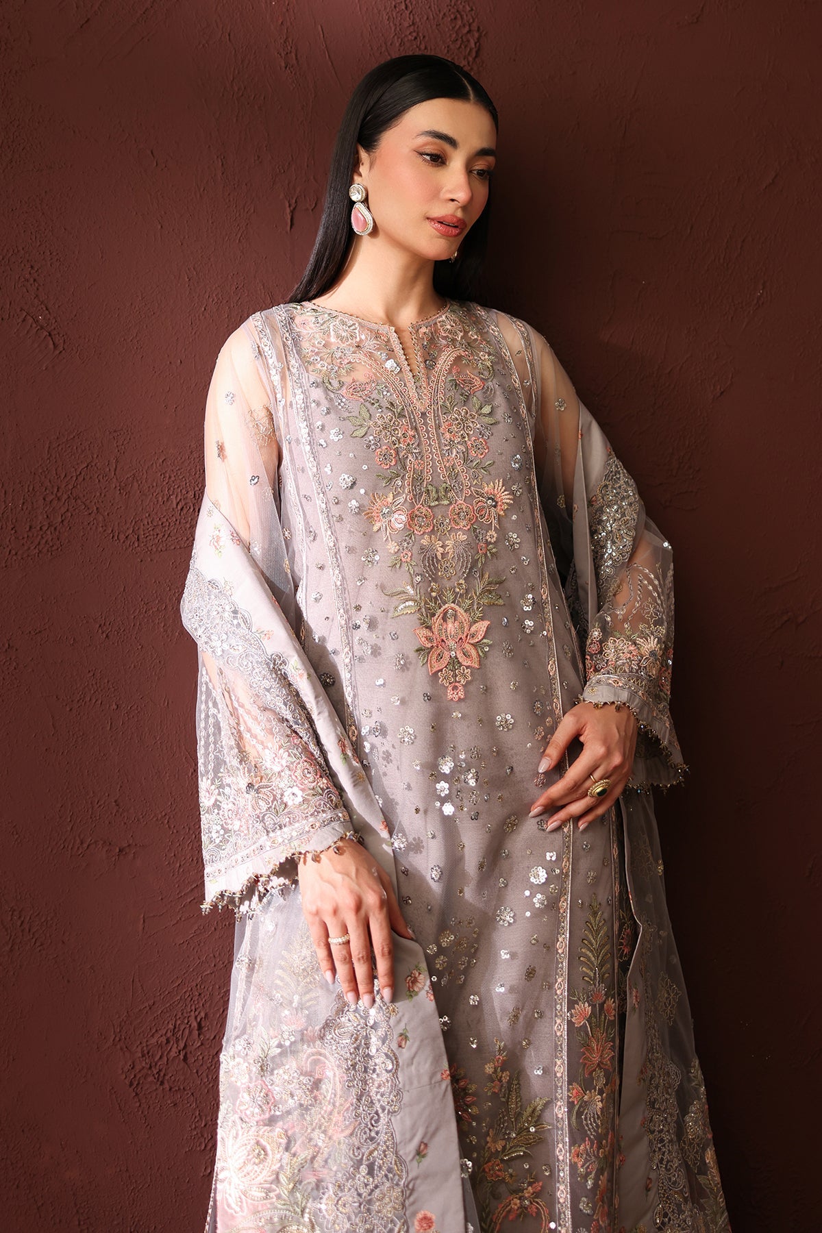 EMBROIDERED NET UF-4487