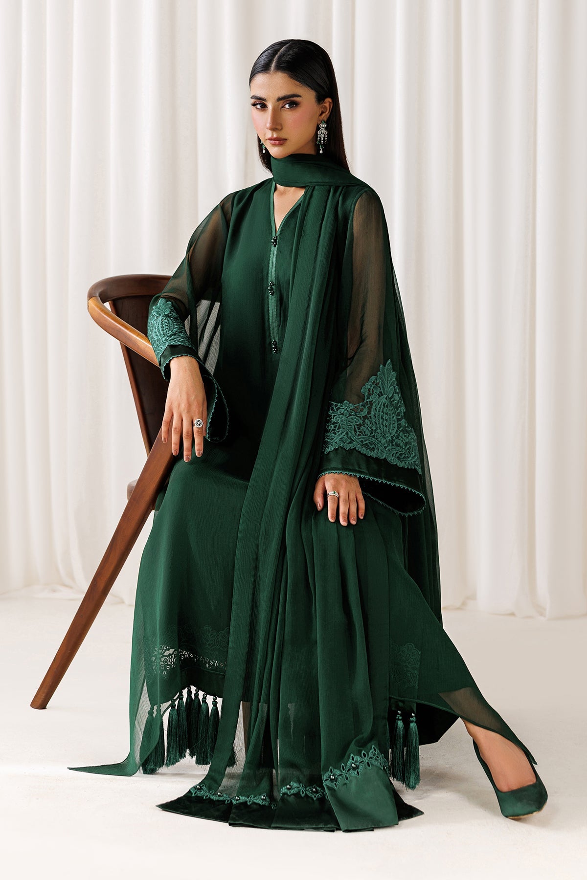 PLAIN CHIFFON DUPATTA-103