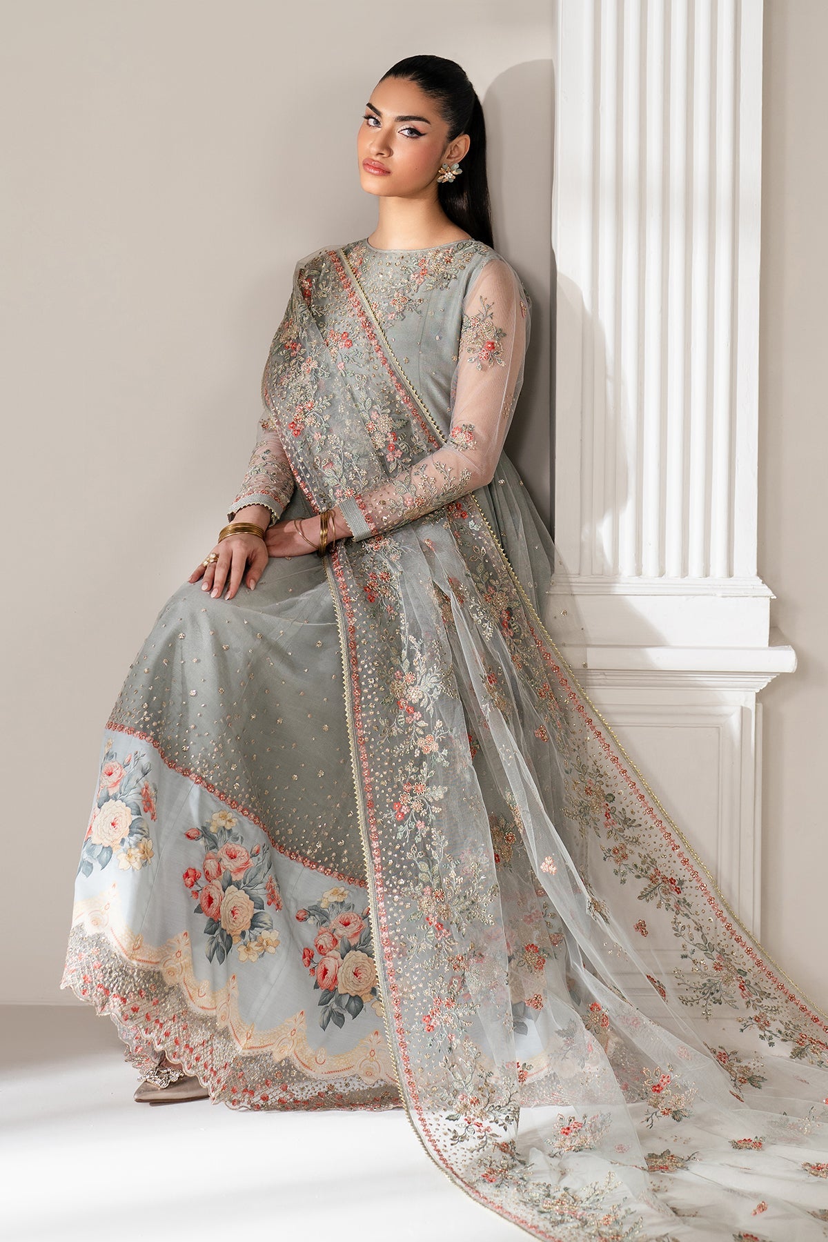 EMBROIDERED NET PR-1101