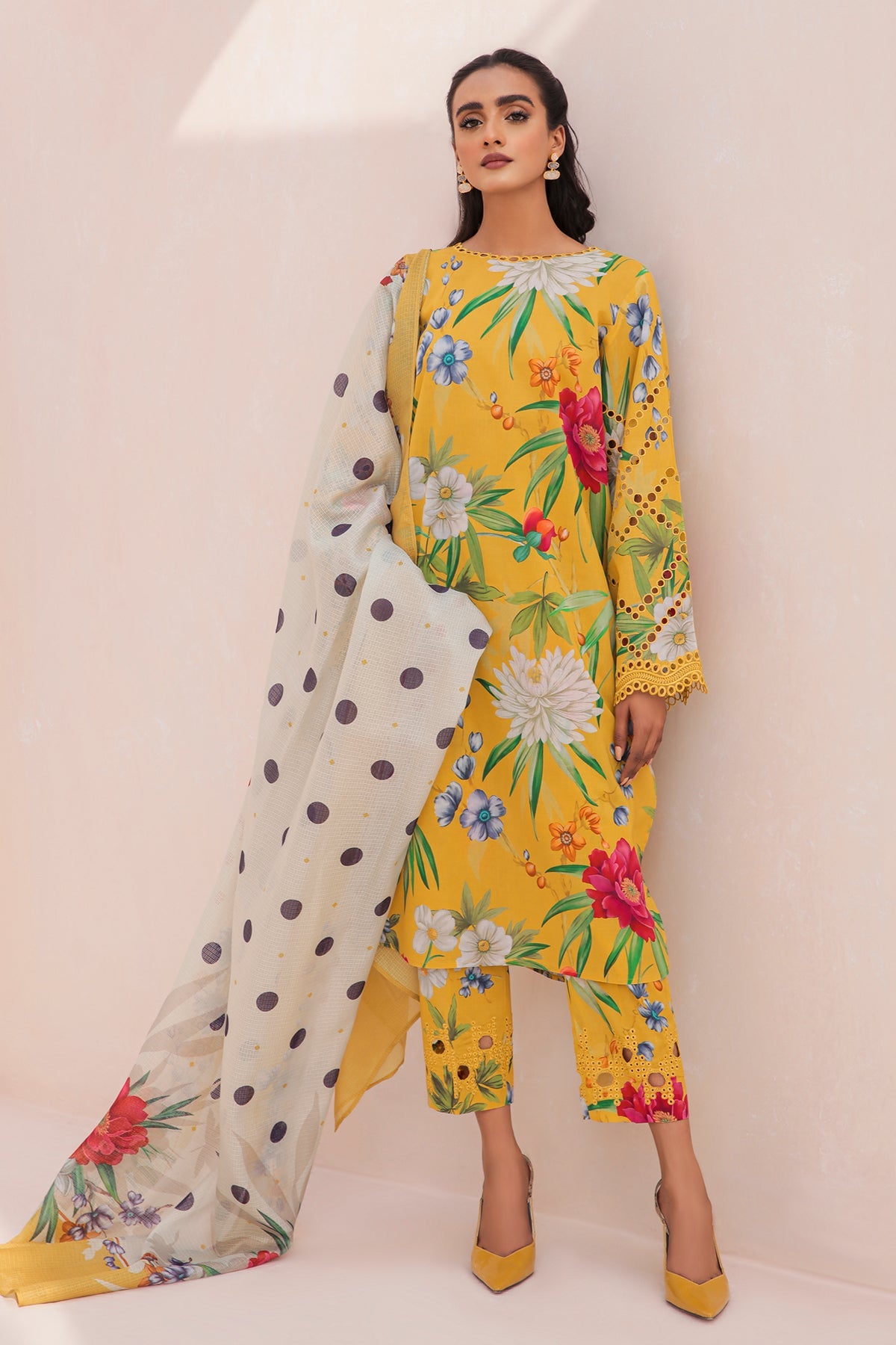 EMBROIDERED LAWN UF-333
