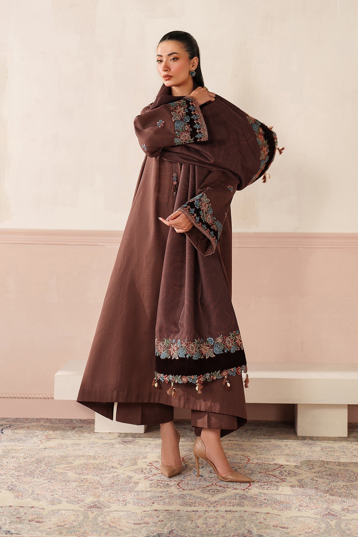 EMBROIDERED KHADDAR PR-1237