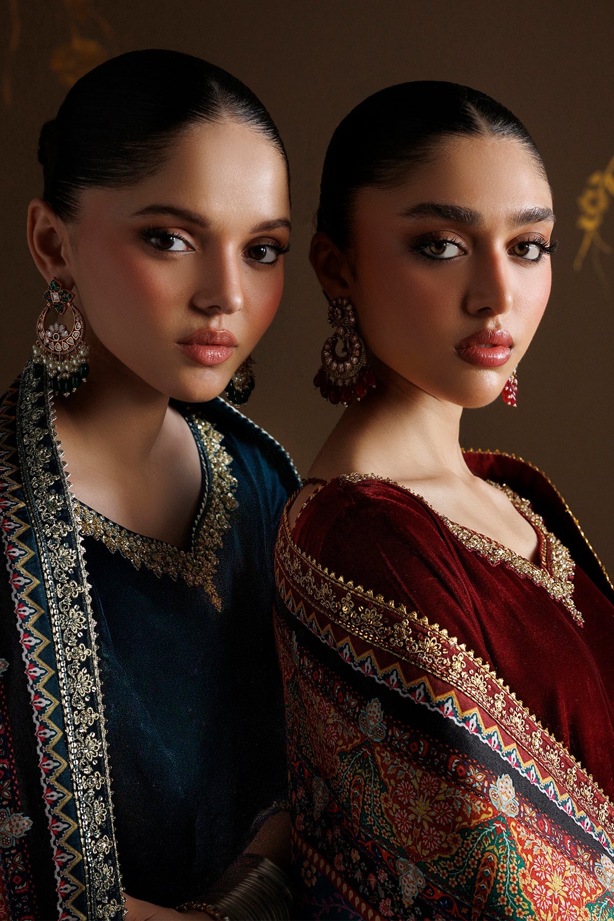 EMBROIDERED VELVET PR-1411