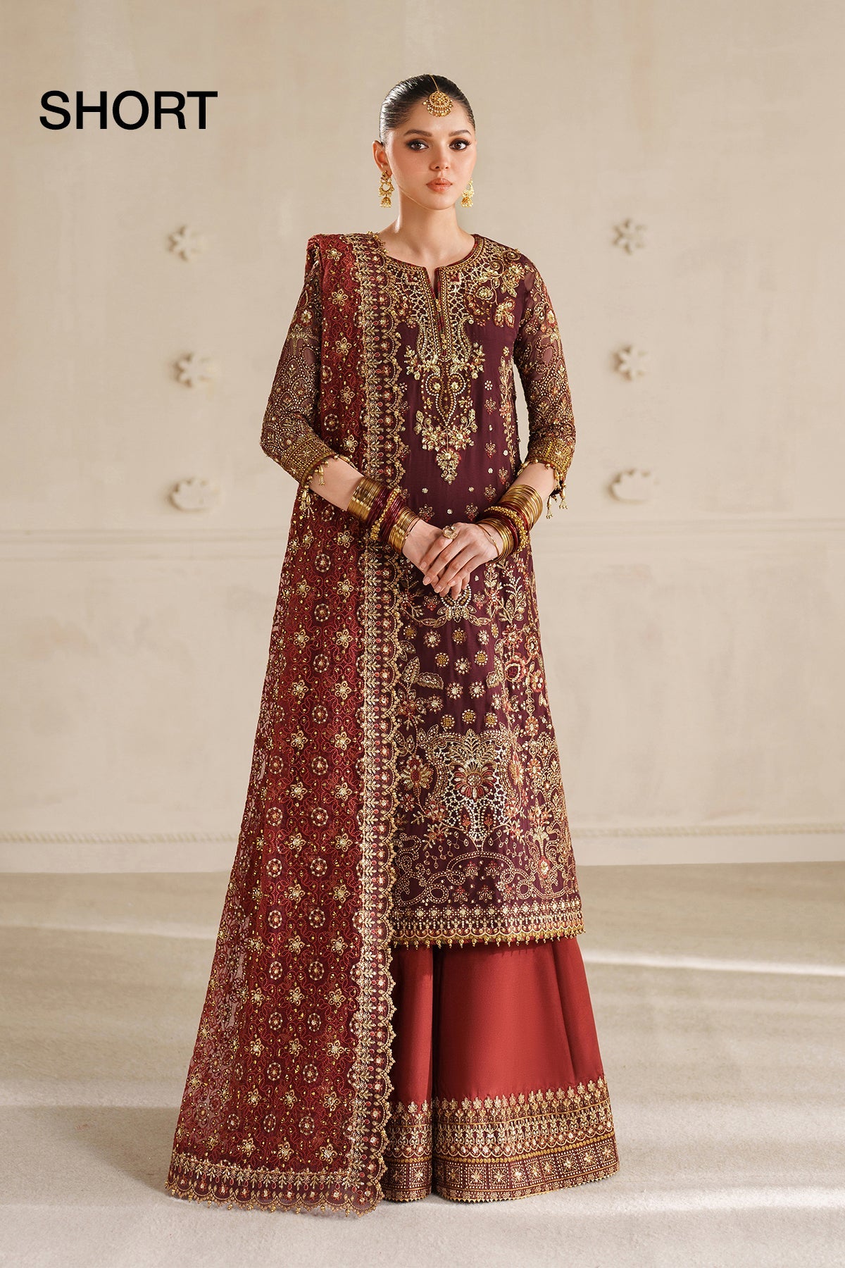 EMBROIDERED CHIFFON CH14-07 UNSTITCHED