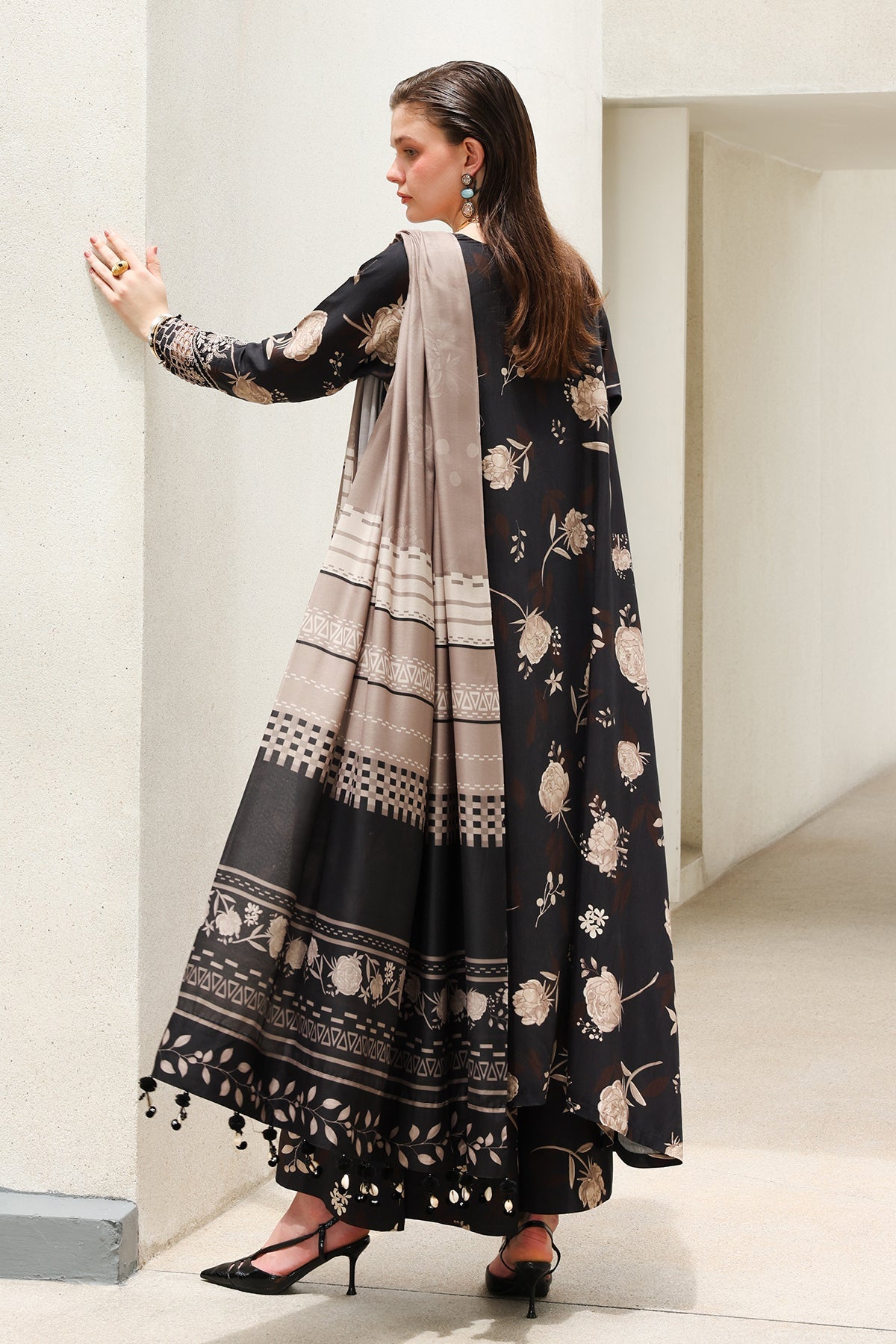 EMBRIODERED VISCOSE SILK SF-4625