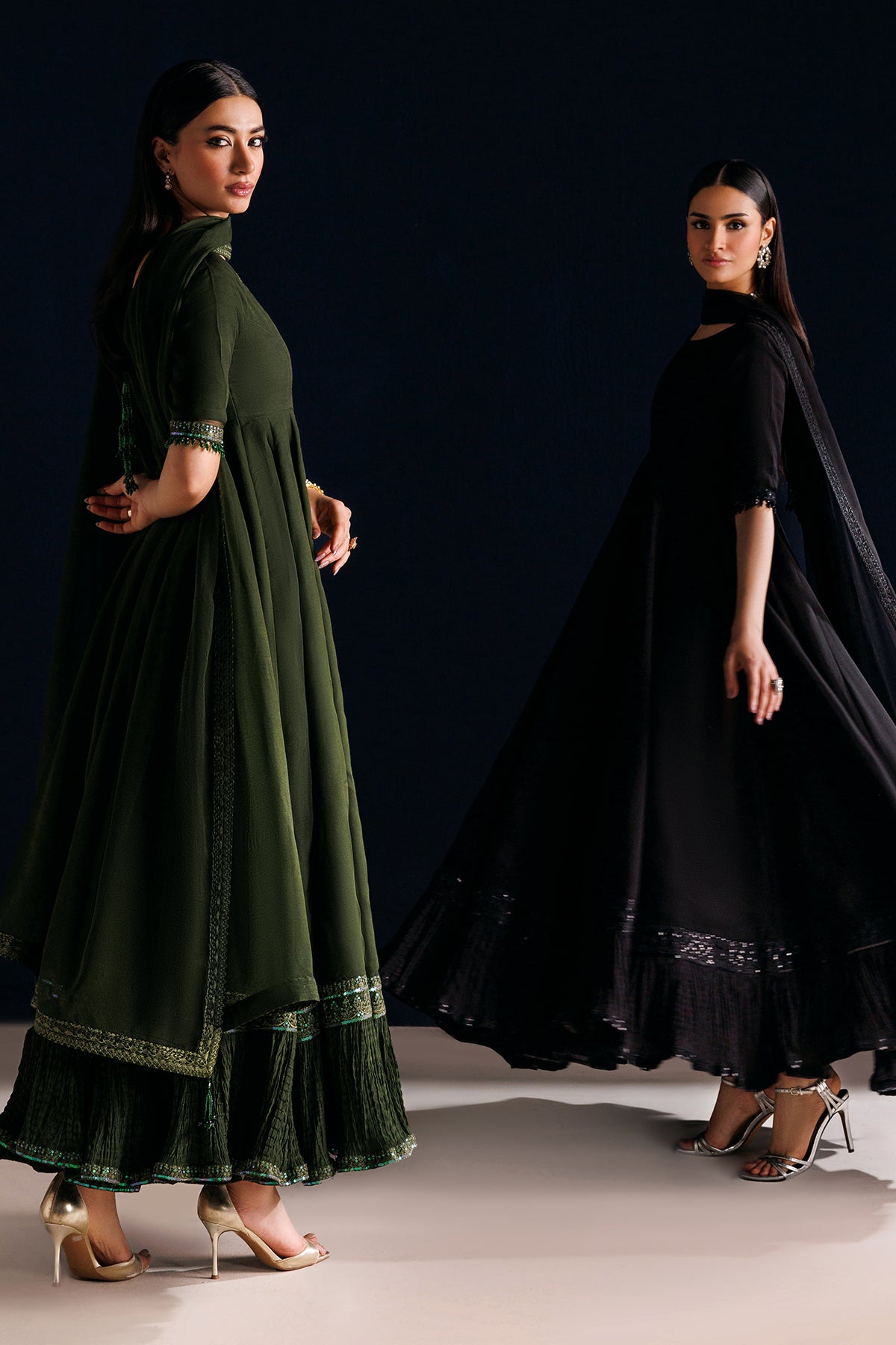 EMBROIDERED CHIFFON PR-1317