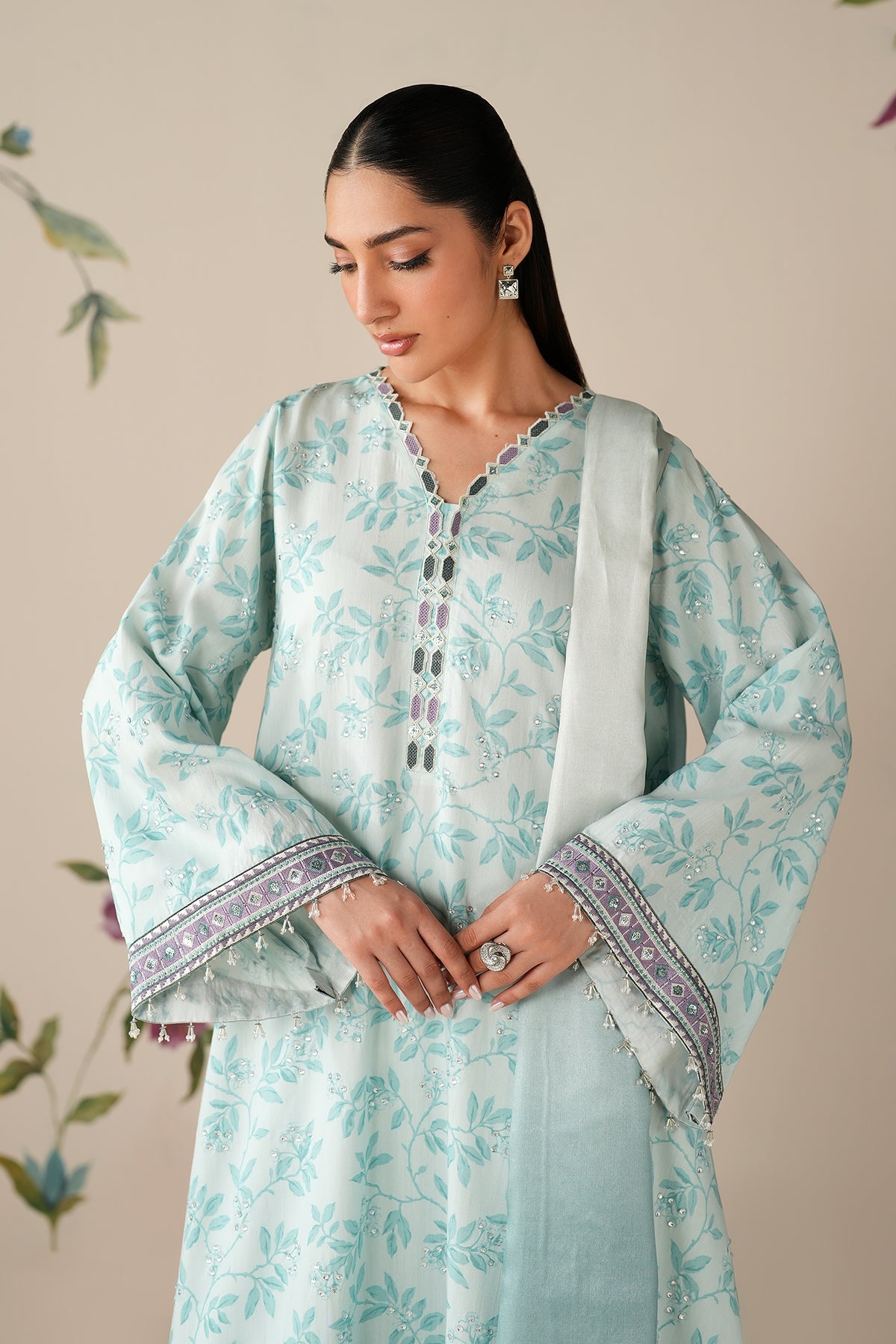 EMBROIDERED VISCOSE PR-1191