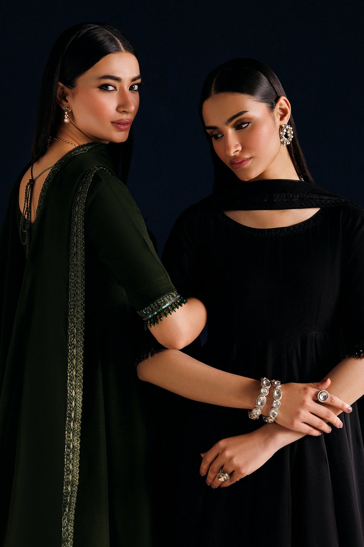 EMBROIDERED CHIFFON PR-1317